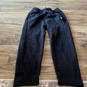 Abercrombie kids boys essential fleece icon taper sweatpants
